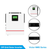 Inversor solar fora da grade, conversor DC para AC, 1,5 kw, 24 v, inversor de onda senoidal pura para sistema solar com carregador solar MPPT